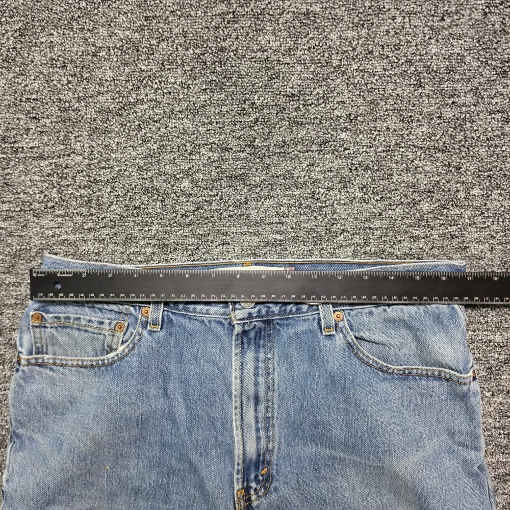 Vintage 505 Regular Fit Straight Leg Jeans Mens 36x32 Blue Levis 00505-4886
